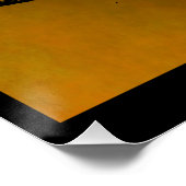 Poster Boo de tête de fantôme à l'ancienne (Coin)