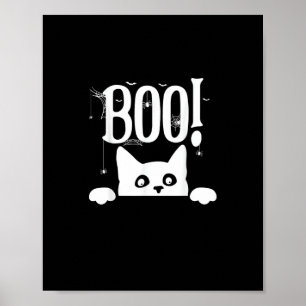 Poster Boo ! Drôle Masquer Peekabo Effrayant Halloween