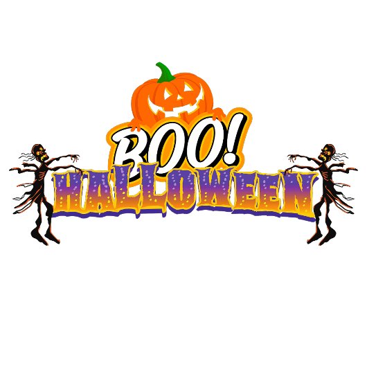 Poster Boo-Halloween