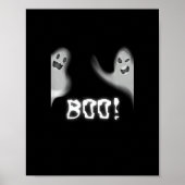 Poster Boo ! Halloween effrayant cachant Funny Peekaboo (Devant)