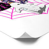 Poster Boo Halloween October Pink (Coin)