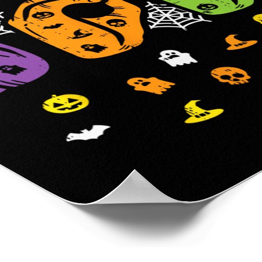 Poster Boo Hands American Sign Language Pride Asl Hallowe (Coin)