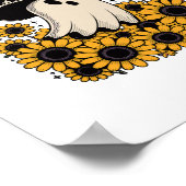 Poster Boo Haw Cow Ghost Halloween Occidentale (Coin)