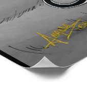 Poster Boo Kitty aide avec l'affiche de blanchisserie (Coin)