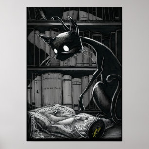 Poster Boo Kitty lit l'affiche des dunes