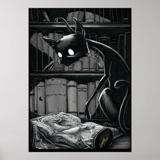 Poster Boo Kitty lit l'affiche des dunes (Devant)