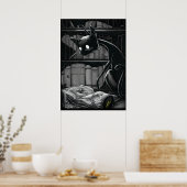 Poster Boo Kitty lit l'affiche des dunes (Cuisine)