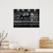 Poster Boo Kitty voit l'affiche de la Cuisine (Cuisine)