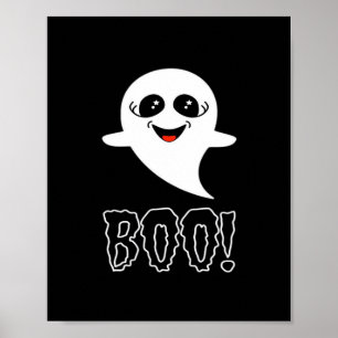 Poster Boo ! Petite Halloween Par Lucas