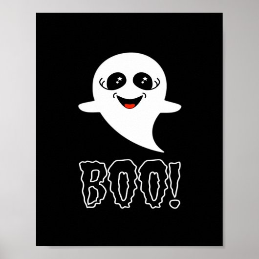 Poster Boo ! Petite Halloween Par Lucas (Devant)