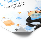 Poster Boo-y Baby shower d'Halloween Les bébés sont doux (Coin)