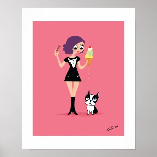 Poster Boogie Aime La Beasley (Devant)