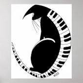 Poster Boogie cat (Devant)