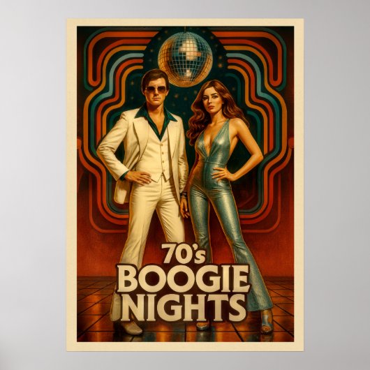 Poster Boogie Nights V01 (Devant)