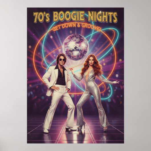 Poster Boogie Nights V09 (Devant)