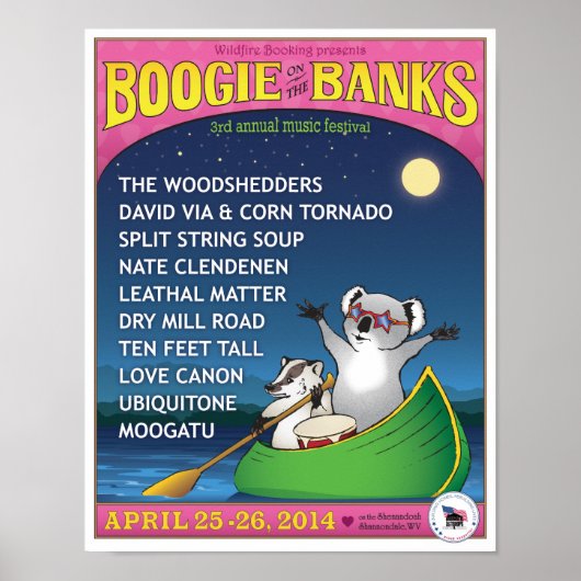 Poster Boogie sur les banques 2014 (Devant)