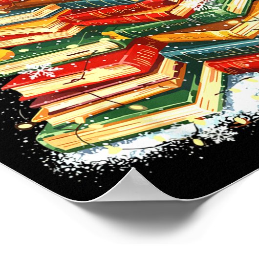 Poster Book Christmas Tree Reading (Coin)