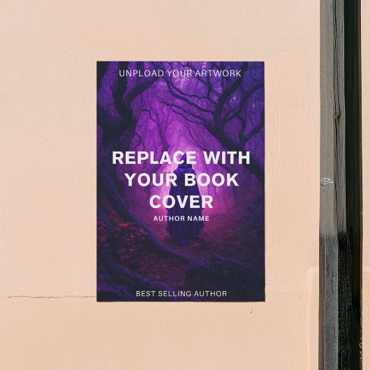 Poster Book Cover Lancement Chanter événement promotionne