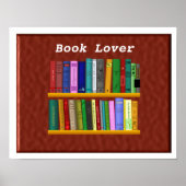 Poster Book Lover (Devant)