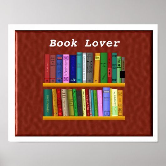 Poster Book Lover (Devant)