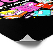 Poster Books Are My Love Language Reading Lover Librarian (Coin)