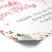 Poster Books de livres pour bébé Berry Sweet Pink (Coin)