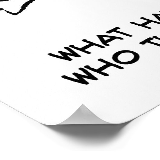 Poster Bookshop Customer pose une question au commerçant (Coin)