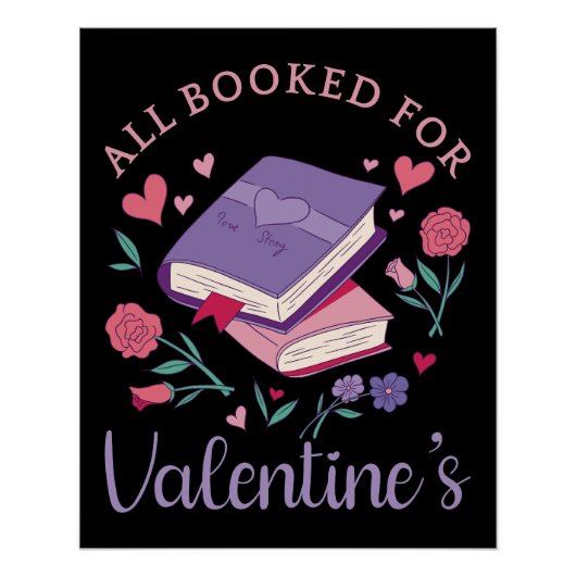 Poster Bookworm - Tous réservés pour Valentine's II (Devant)