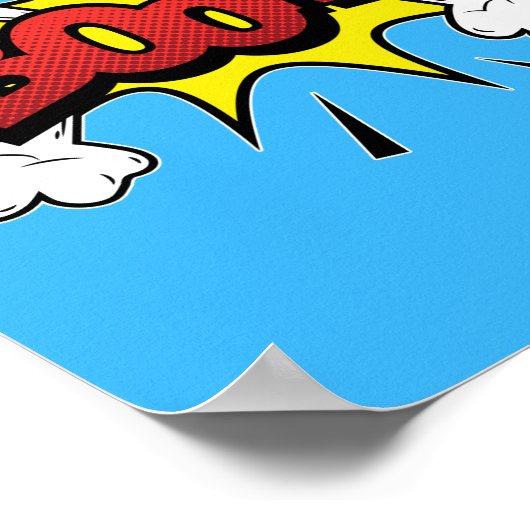 Poster Boom ! Explosive Pop Art Blast (Coin)