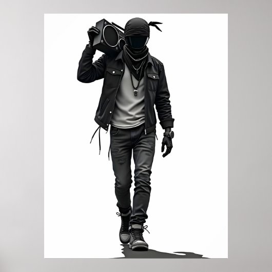 Poster Boombox (Devant)