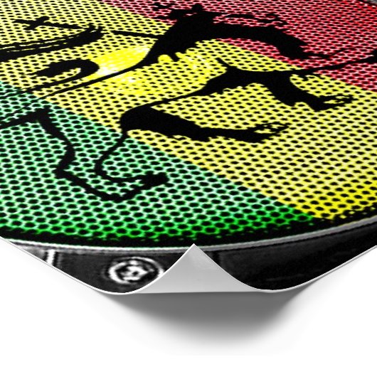 Poster boombox reggae (Coin)