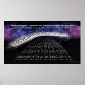 Poster Boomerang - Mur de réflexion Karma & Énergi (Devant)