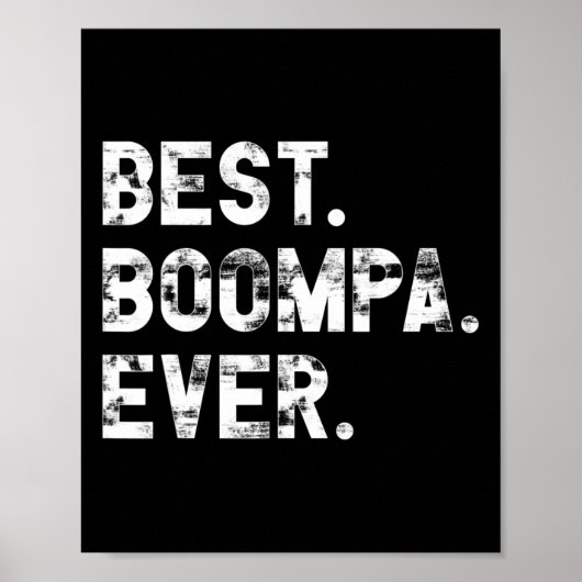 Poster Boompa Un Don Drôle Pour Boompa (Devant)