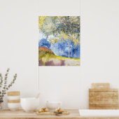 Poster Boomrijk Landschap par George de Feure (Cuisine)