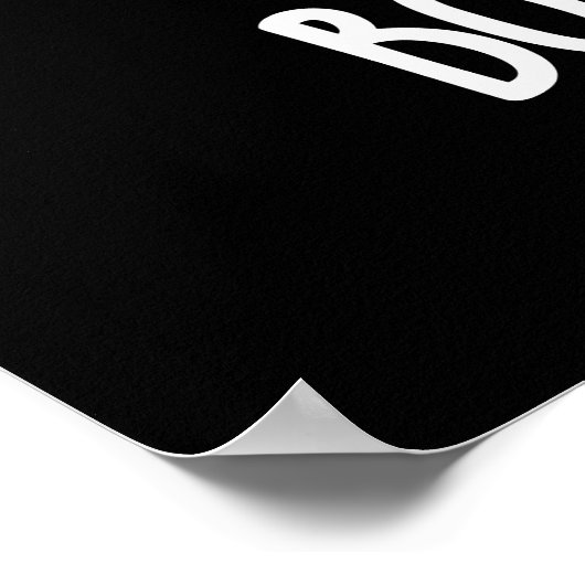 Poster Booocumber Funny Ghost Cucumber Pun Dark BG (Coin)