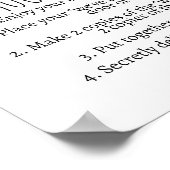 Poster Boot Crew Surprise - Un Jeu D'Halloween (Coin)