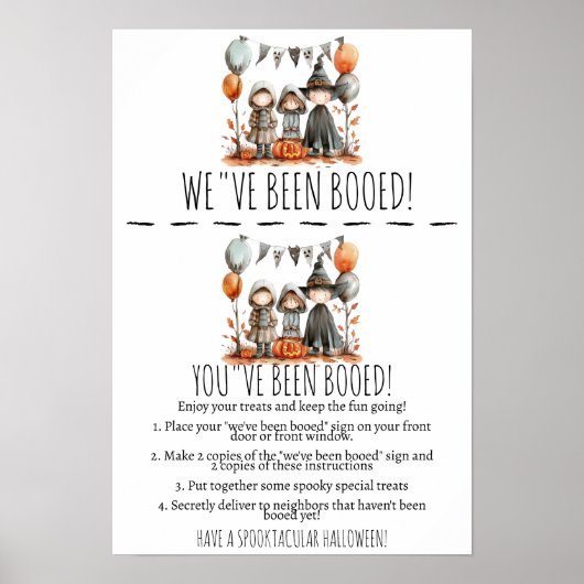 Poster Boot Crew Surprise - Un Jeu D'Halloween (Devant)