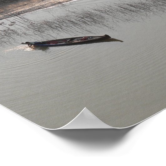 Poster Boot Myanmar Beach Wall Art & Décor Design (Coin)