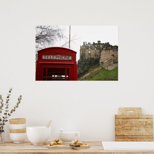 Poster Booth & Castle (Cuisine)