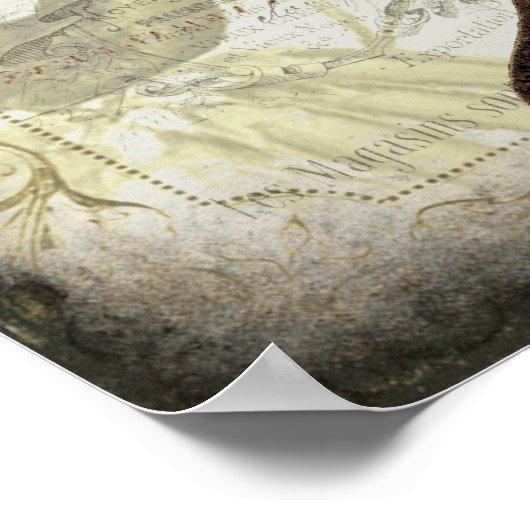 Poster Bootie Victorian (Coin)