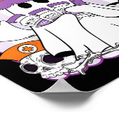 Poster Bootox Injector Infirmière Halloween Remplissage B (Coin)