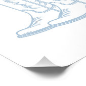 Poster Boots de la cow-girl côtière Western Bachelorette  (Coin)