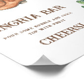 Poster Boots et Bubbly Bride douche sangria bar (Coin)