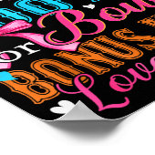 Poster Boots Or Bows Bonus Mom Loves You Gender Reveal Fa (Coin)