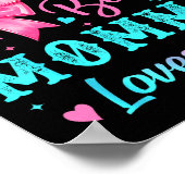 Poster Boots Or Bows Momma Loves You Gender Reveal Family (Coin)