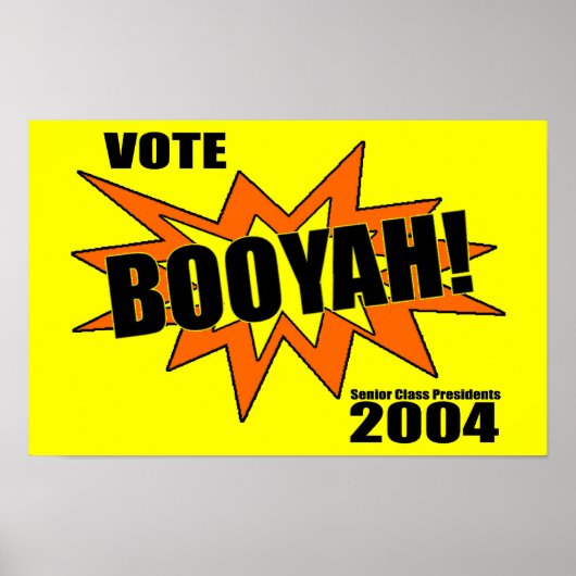 Poster Booyah (Devant)