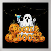 Poster Booze & Boos Tee (Devant)