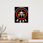 Poster BOPE Tropa De Elite Police Spéciale Brésilienne (Cuisine)