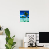 Poster bora-bora (Bureau à domicile)