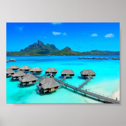 Poster Bora Bora (Devant)